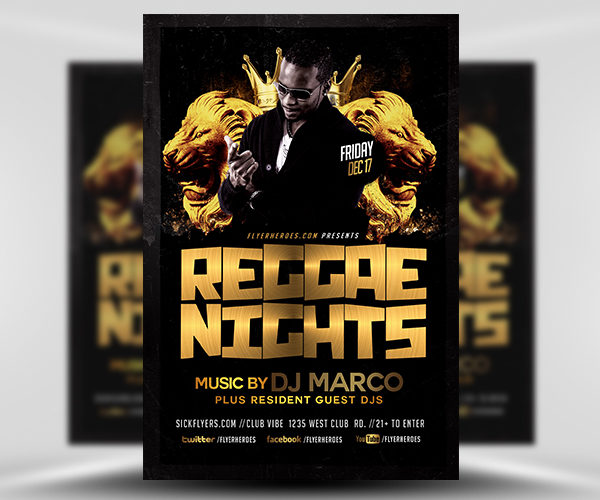 Black-and-Gold-Reggae-Flyer-Template-1