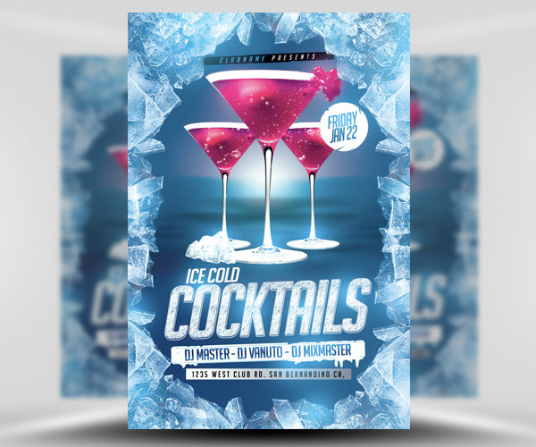 Ice-Cold-Cocktails-Flyer-Template-1