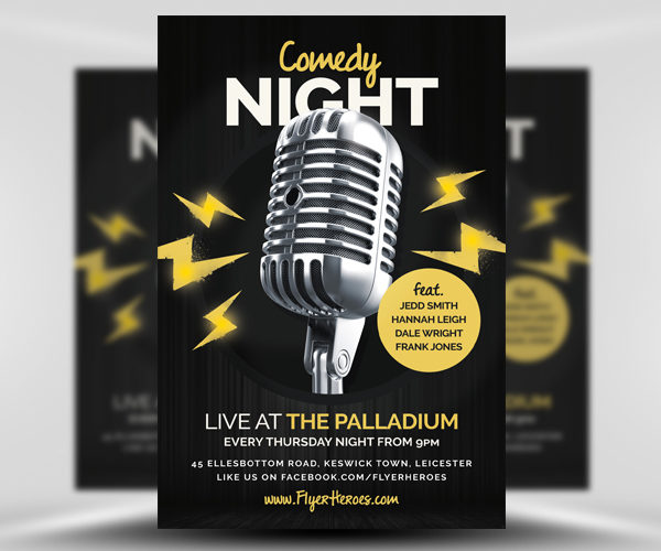 Open-Mic-Comedy-Night-Flyer-Template-1