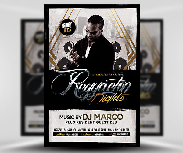 Reggaeton-2-Flyer-Template-Flyerheroes-1