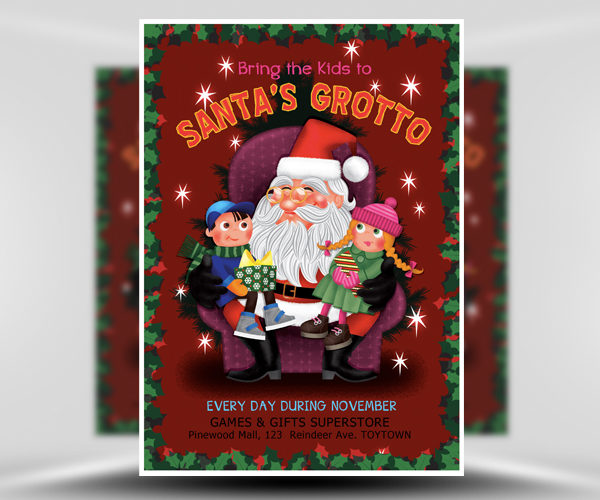 Santas-Grotto-Flyer-Template-1