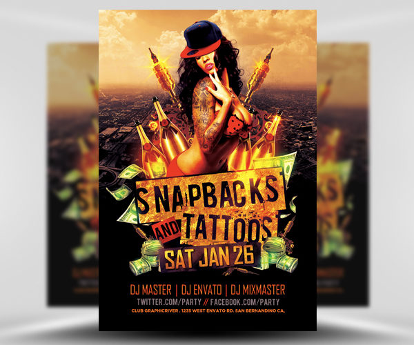 Snapback-and-Tattoos-PSD-Flyer-Template-1