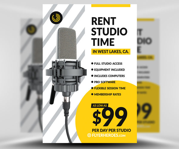 Studio-Time-Flyer-Template-1